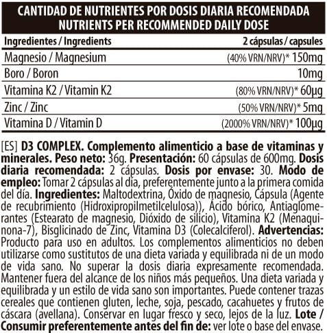 Información nutricional