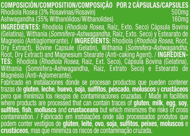 Información nutricional