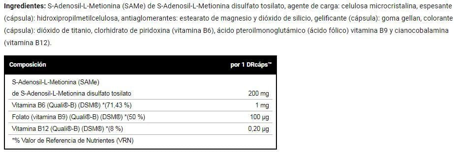 Información nutricional