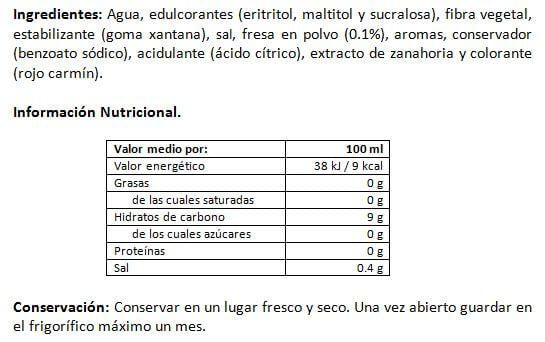 Información nutricional