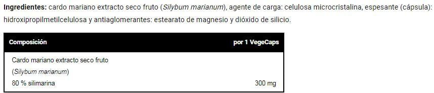 Información nutricional