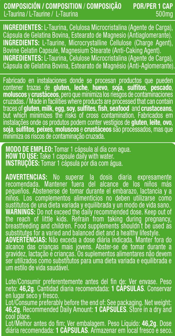 Información nutricional
