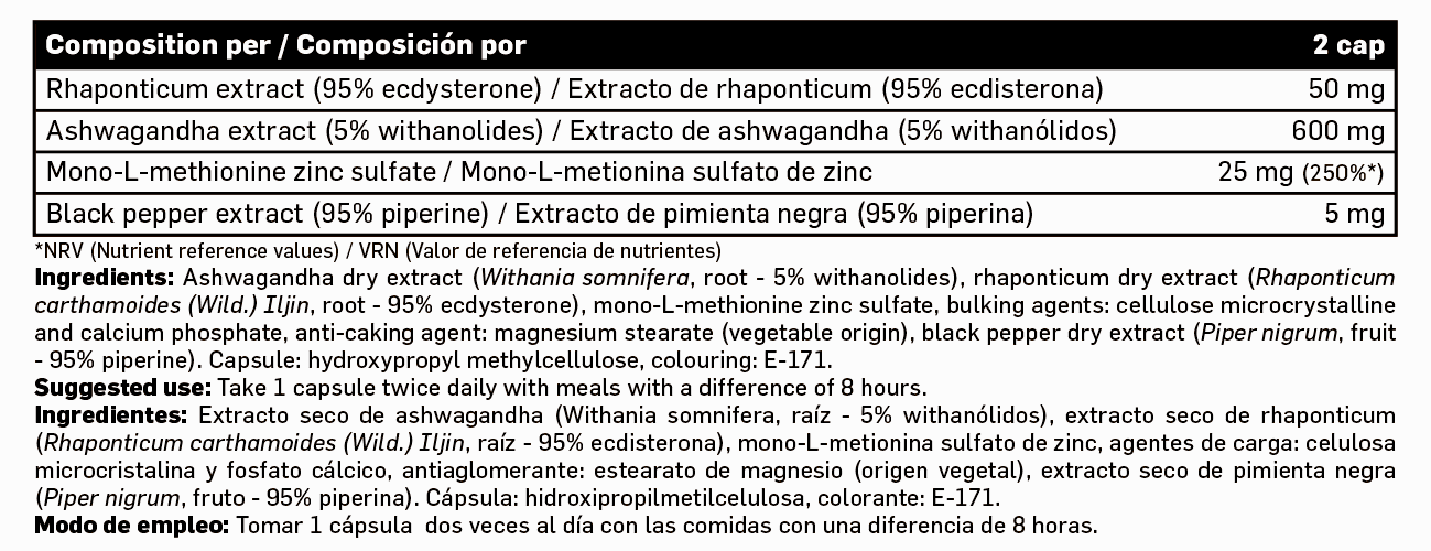 Información nutricional