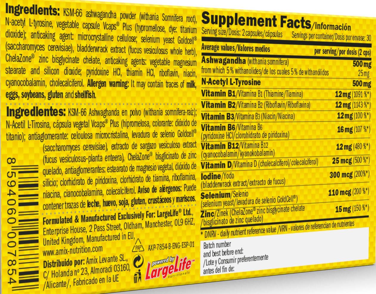 Información nutricional