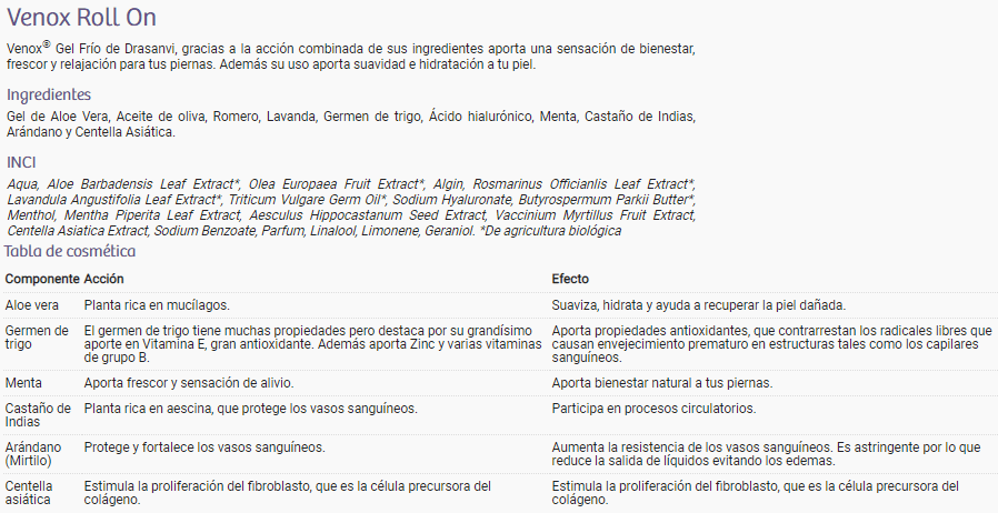 Información nutricional