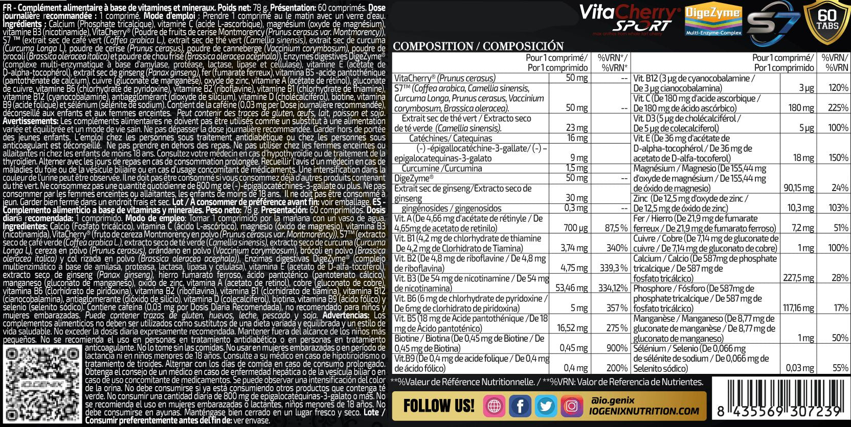 Información nutricional