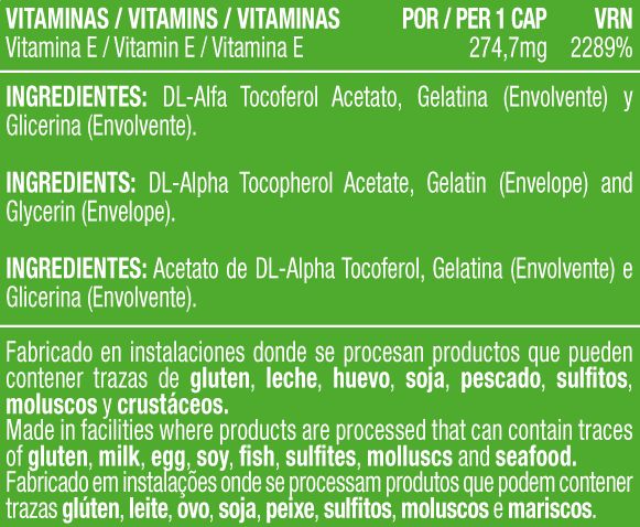 Información nutricional