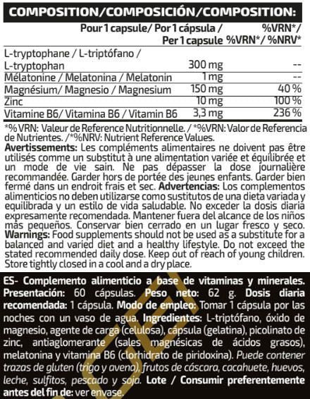 Información nutricional