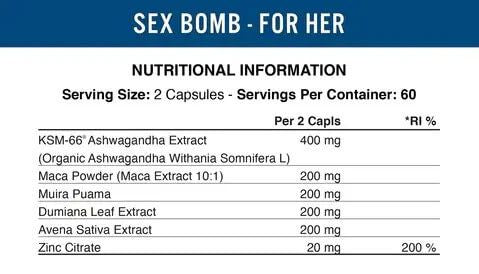 Información nutricional