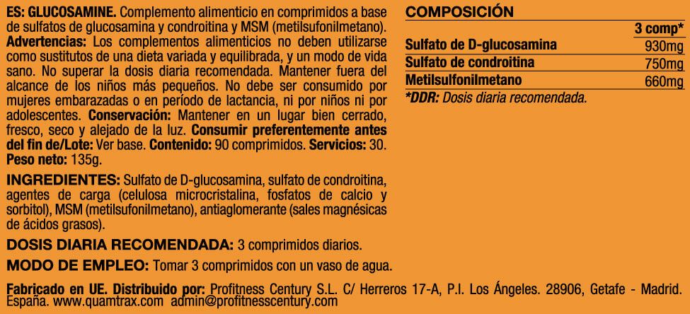 Información nutricional