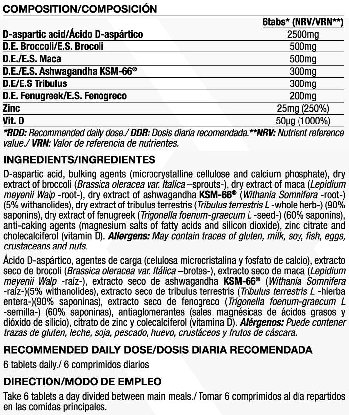 Información nutricional