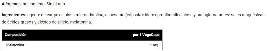 Información nutricional